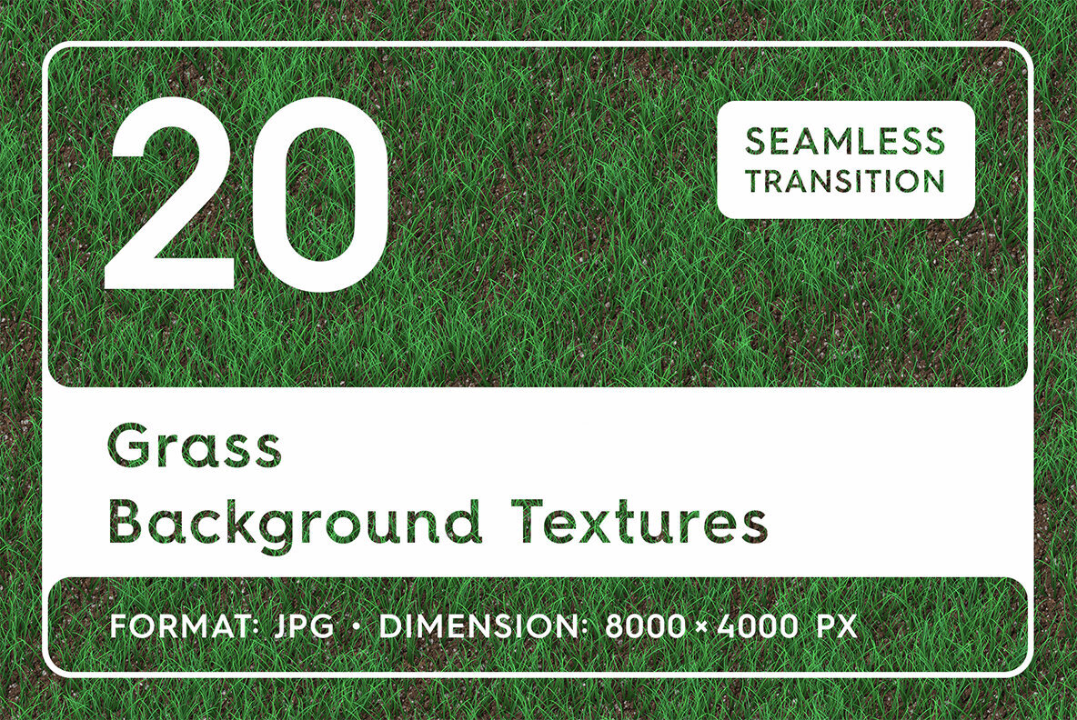 20 Grass Background Textures 1