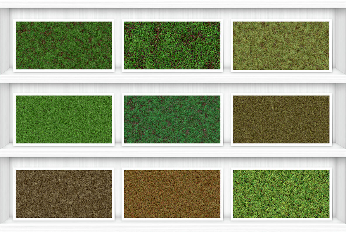 20 Grass Background Textures 2