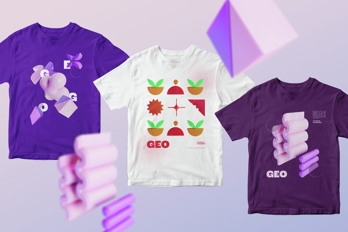 GEO3D 225 Colorful Objects 2