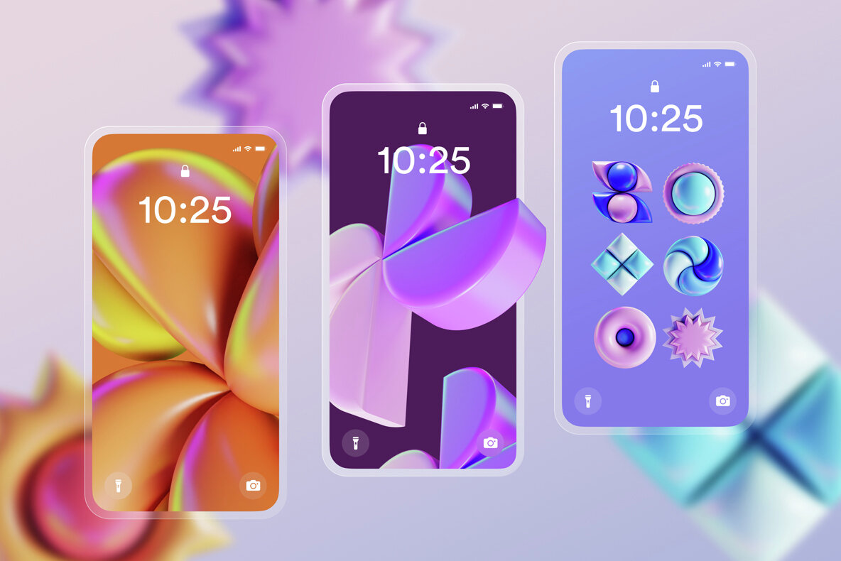 GEO3D 225 Colorful Objects 5