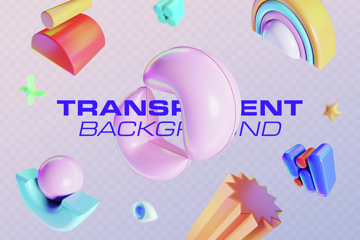 GEO3D 225 Colorful Objects 12