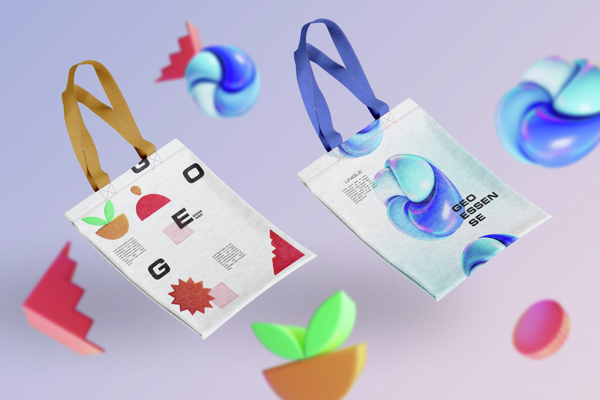 GEO3D 225 Colorful Objects 16