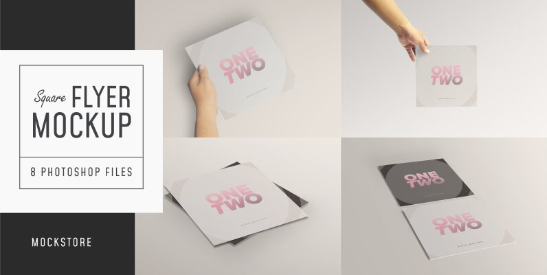 Square Flyer Mock Up