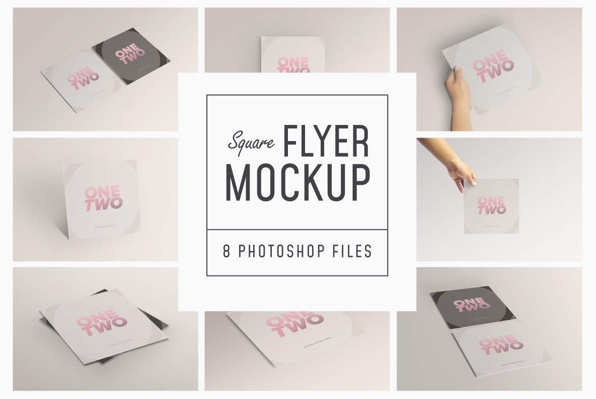 Square Flyer Mock Up 10