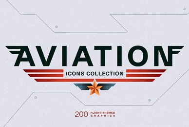 Aviation Icons Collection