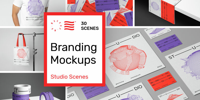 Studio Branding Mockups   Studio Scenes