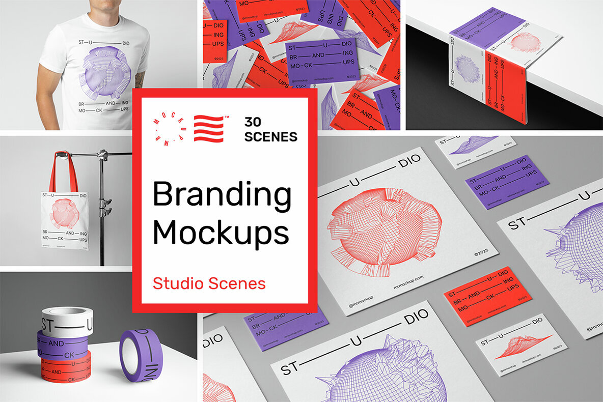 Studio Branding Mockups   Studio Scenes 1