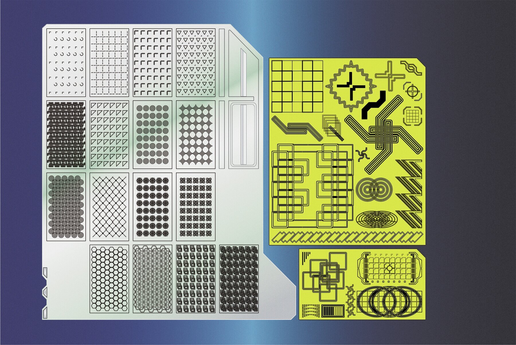 Grid Objects Graphics Pack 2