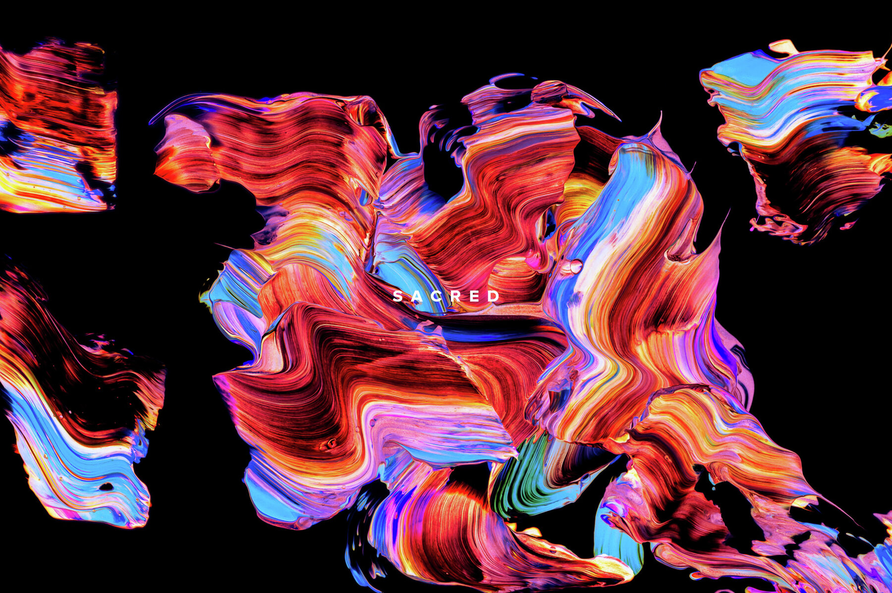 Sacred     Vibrant Paint Textures 9
