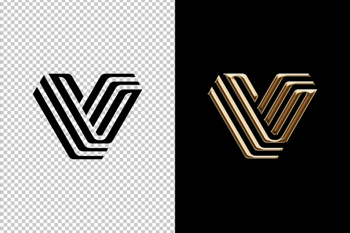 Chrome Text Effect 14