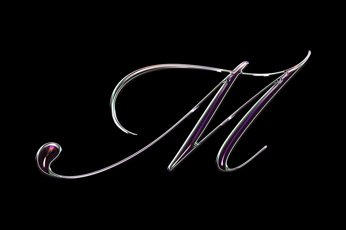 Chrome Text Effect 17