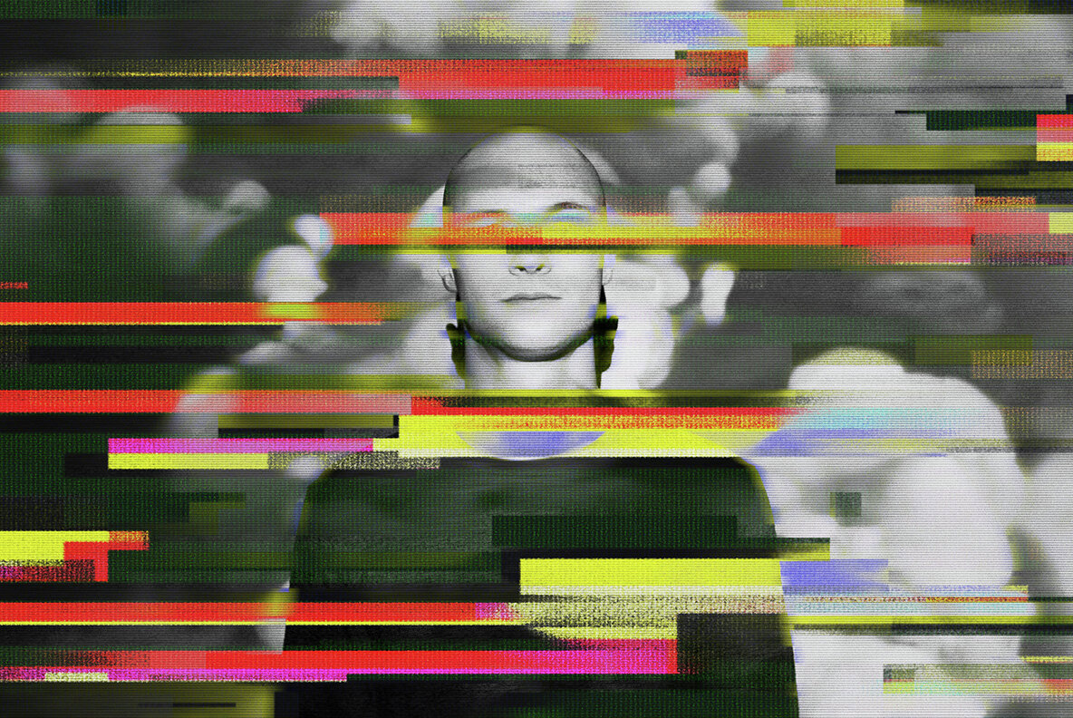 Smudged Glitch Photo Effect 6
