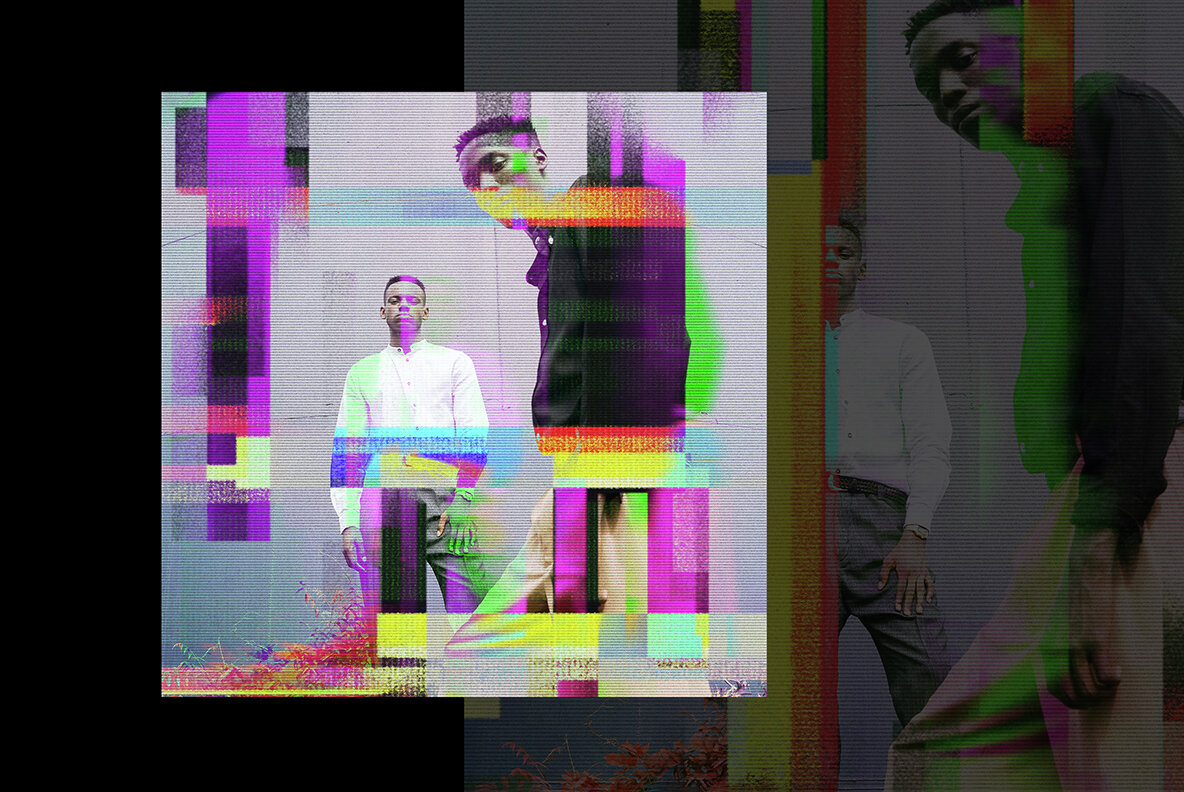 Smudged Glitch Photo Effect 8