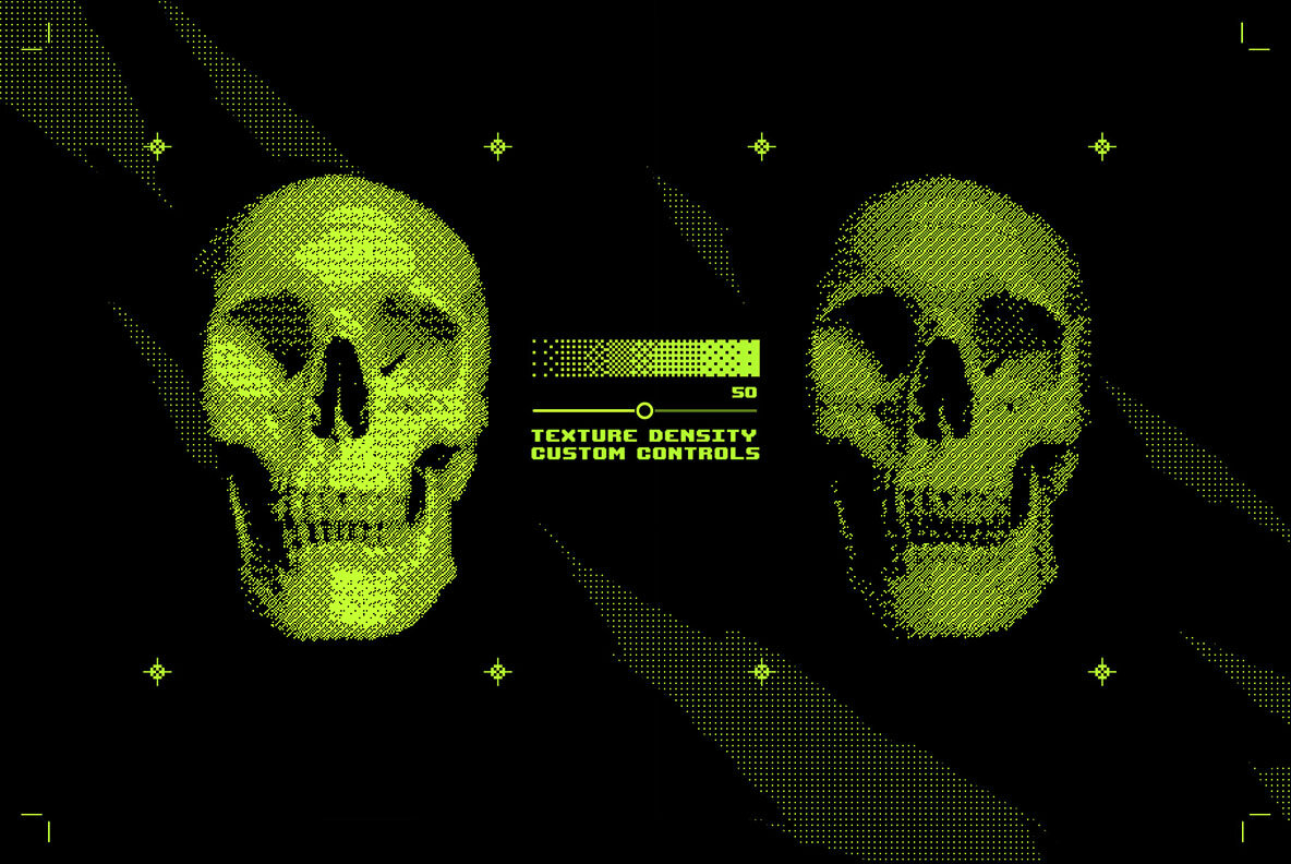 Pxl Bitmap 2   Photoshop Effect 7