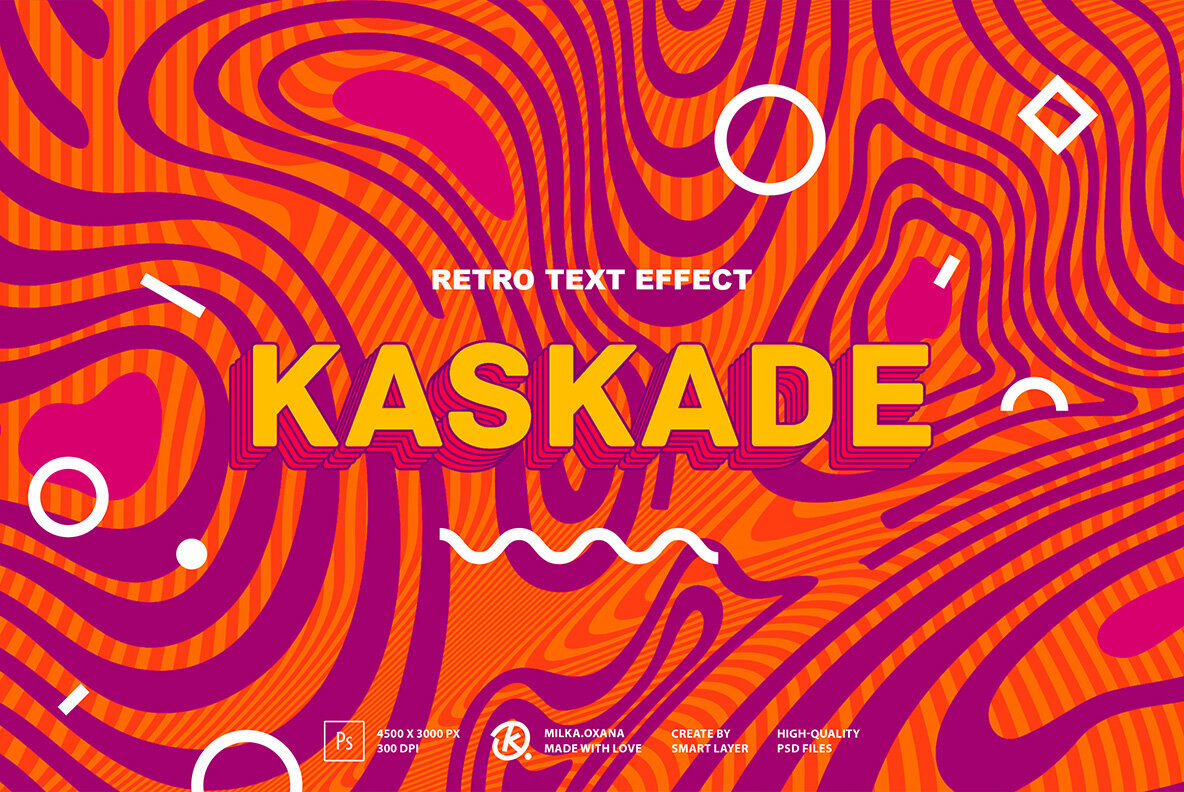 Kaskade Text Effect 1