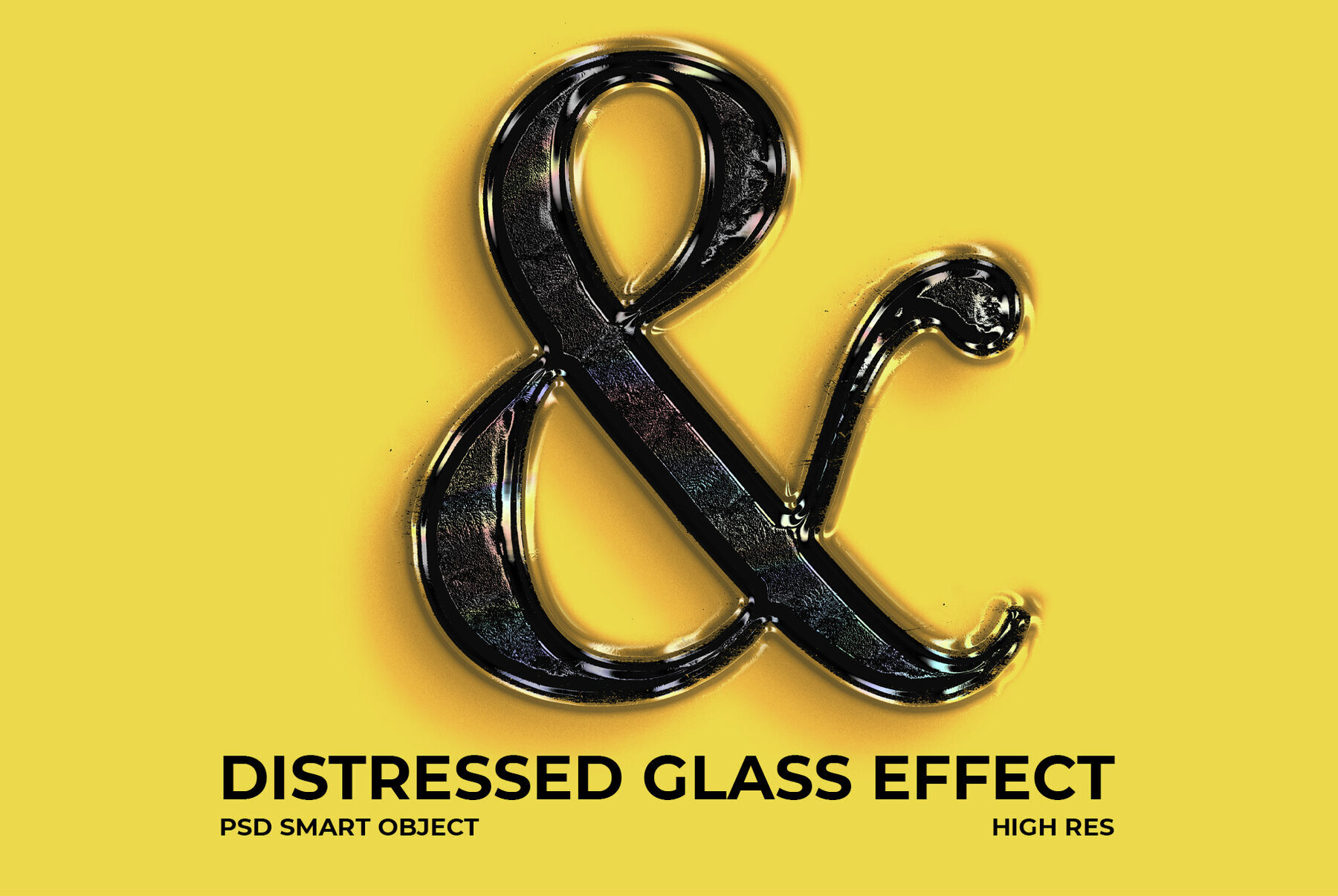 Distressed Glass Effect 1