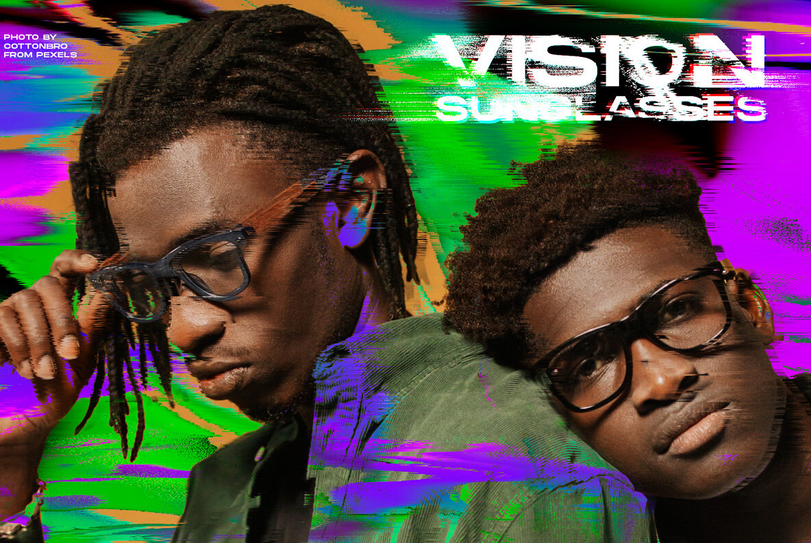 Glitch Distortion Effect Textures 4