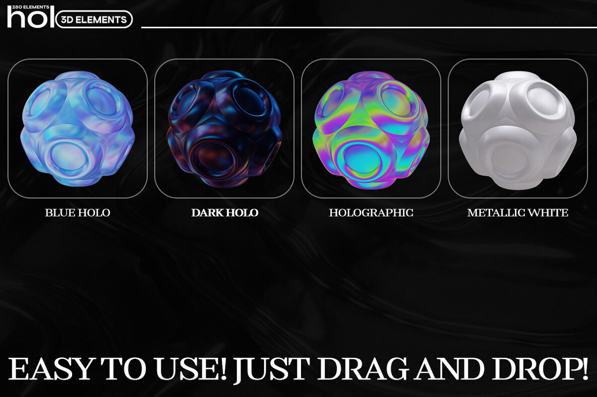 Holo 3D   320 3D Elements 3