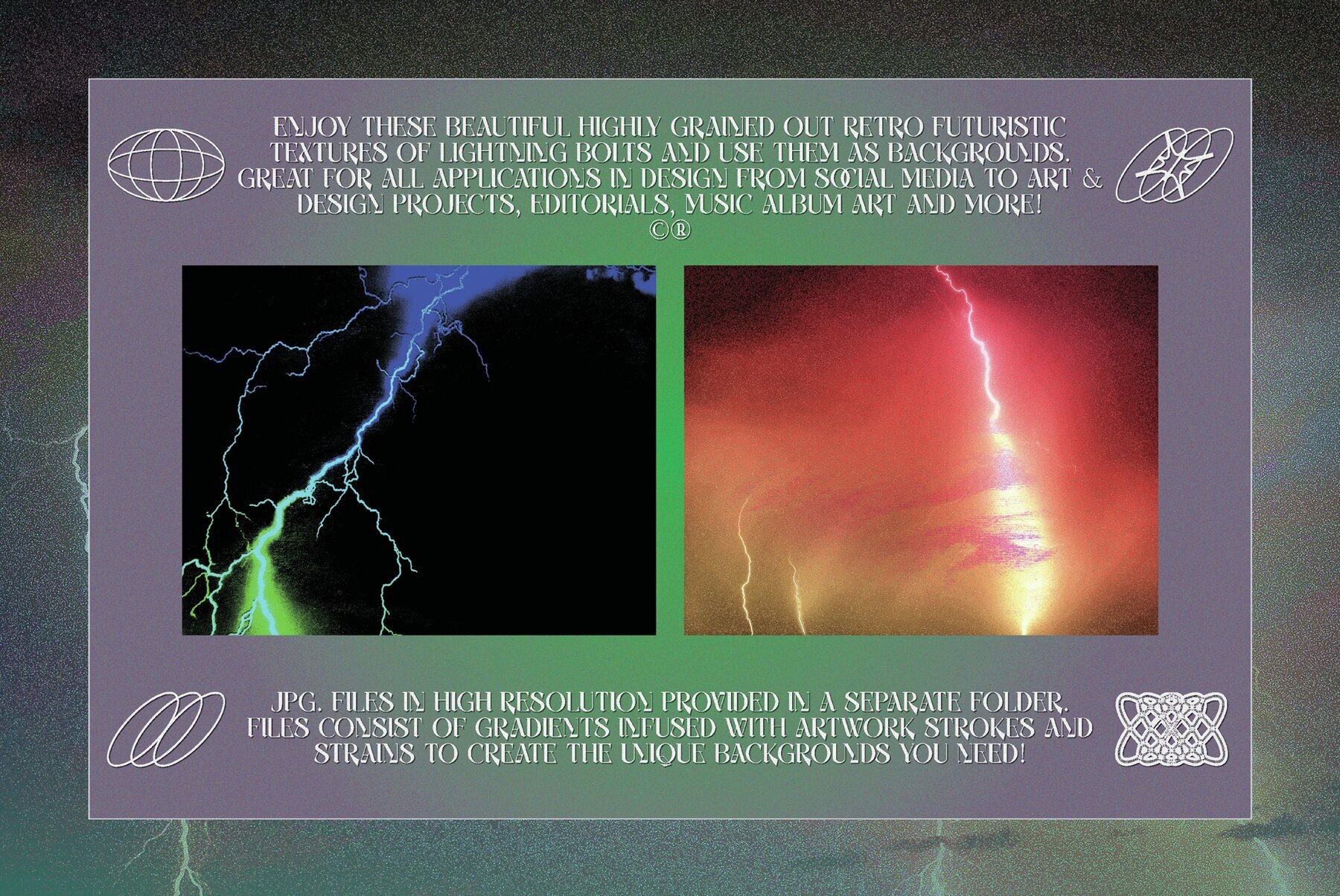 Lightning Textures Pack 3