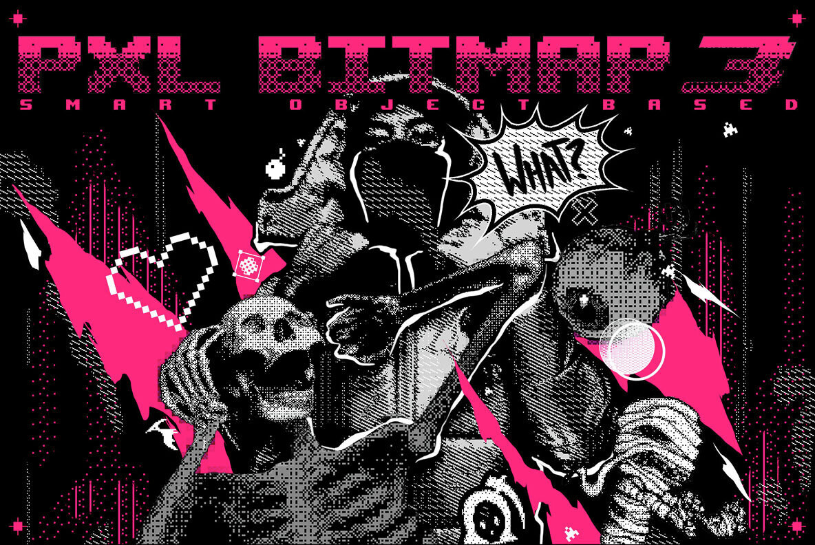 Pxl Bitmap 3   Photoshop Effect 1