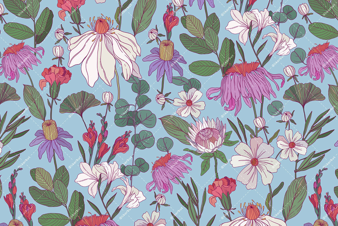 Enigma Floral Pattern and Graphics 3