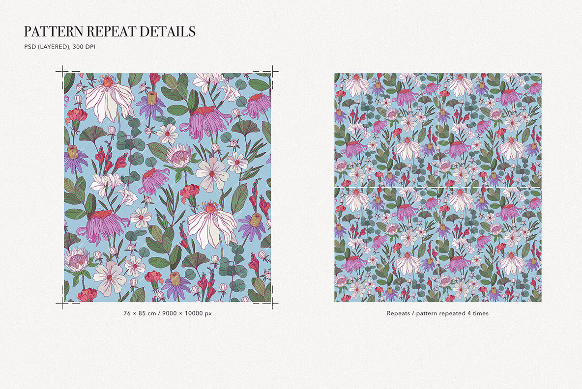 Enigma Floral Pattern and Graphics 4