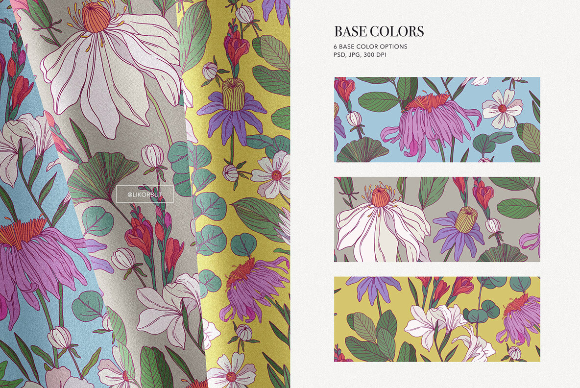 Enigma Floral Pattern and Graphics 6