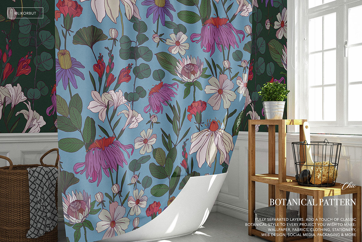 Enigma Floral Pattern and Graphics 9