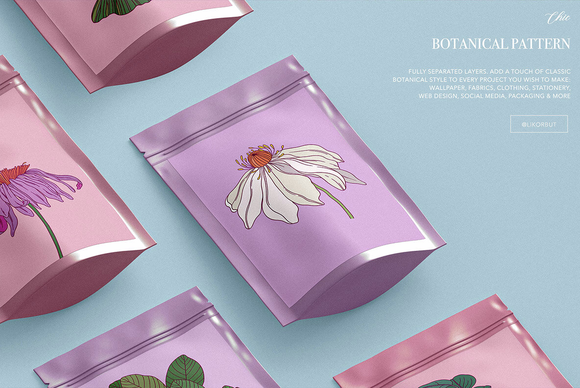 Enigma Floral Pattern and Graphics 10