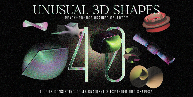 Unusual 3D Shapes Pack