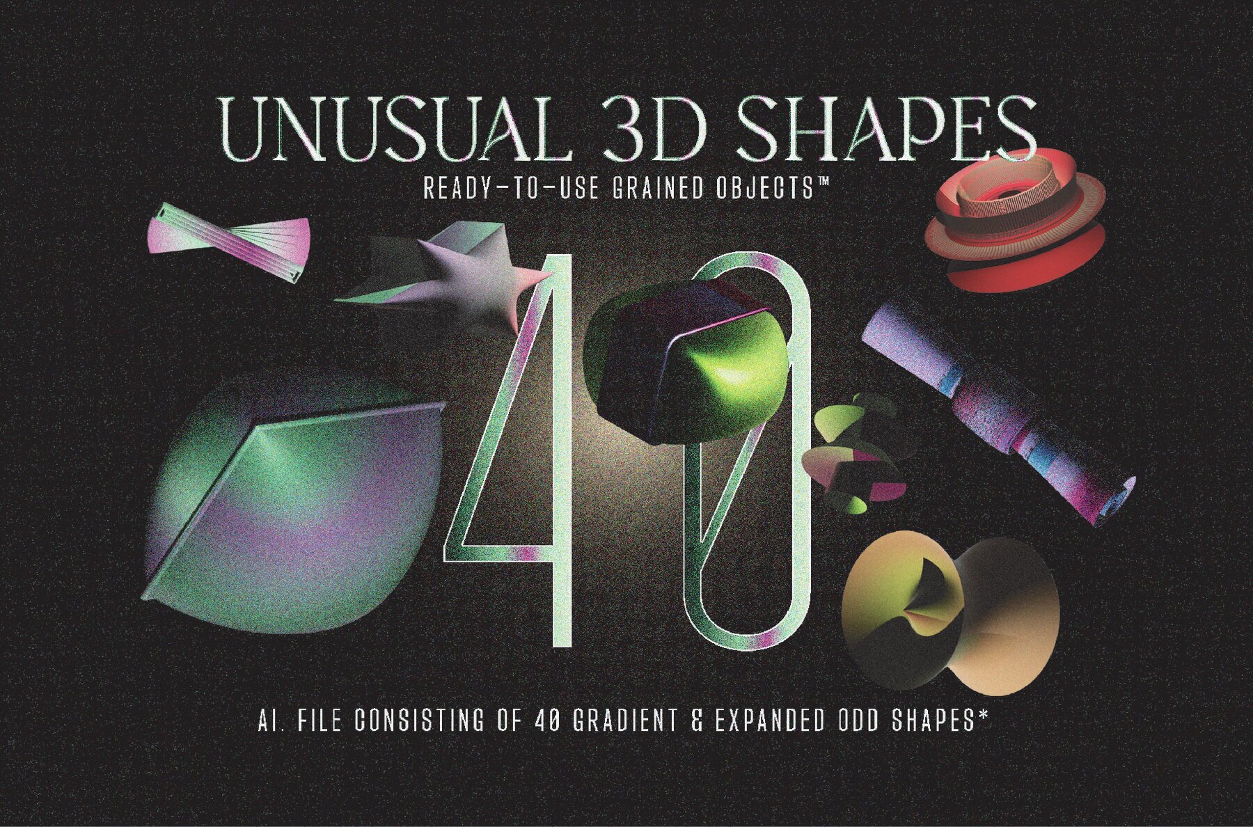 Unusual 3D Shapes Pack 1