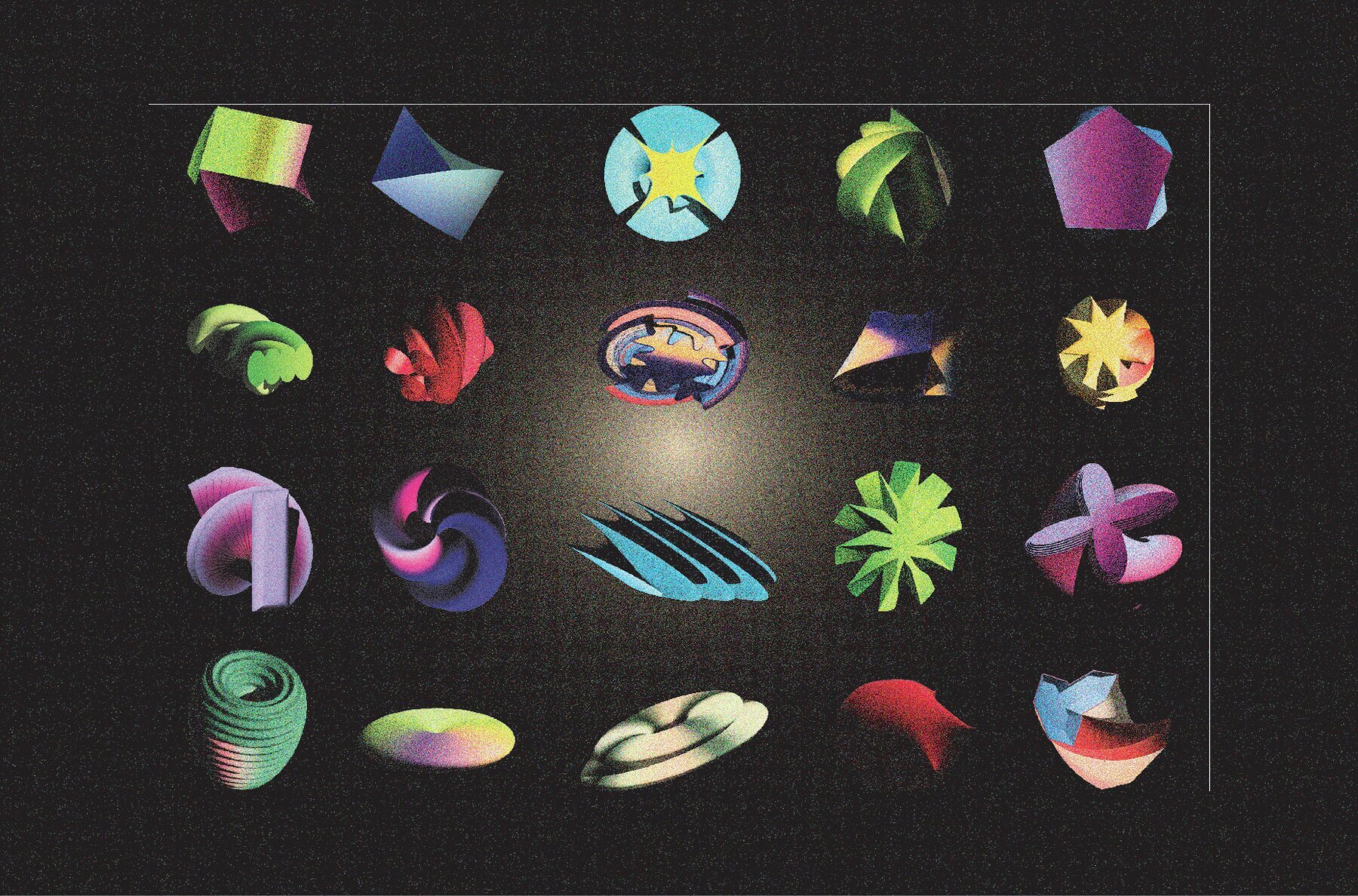 Unusual 3D Shapes Pack 2