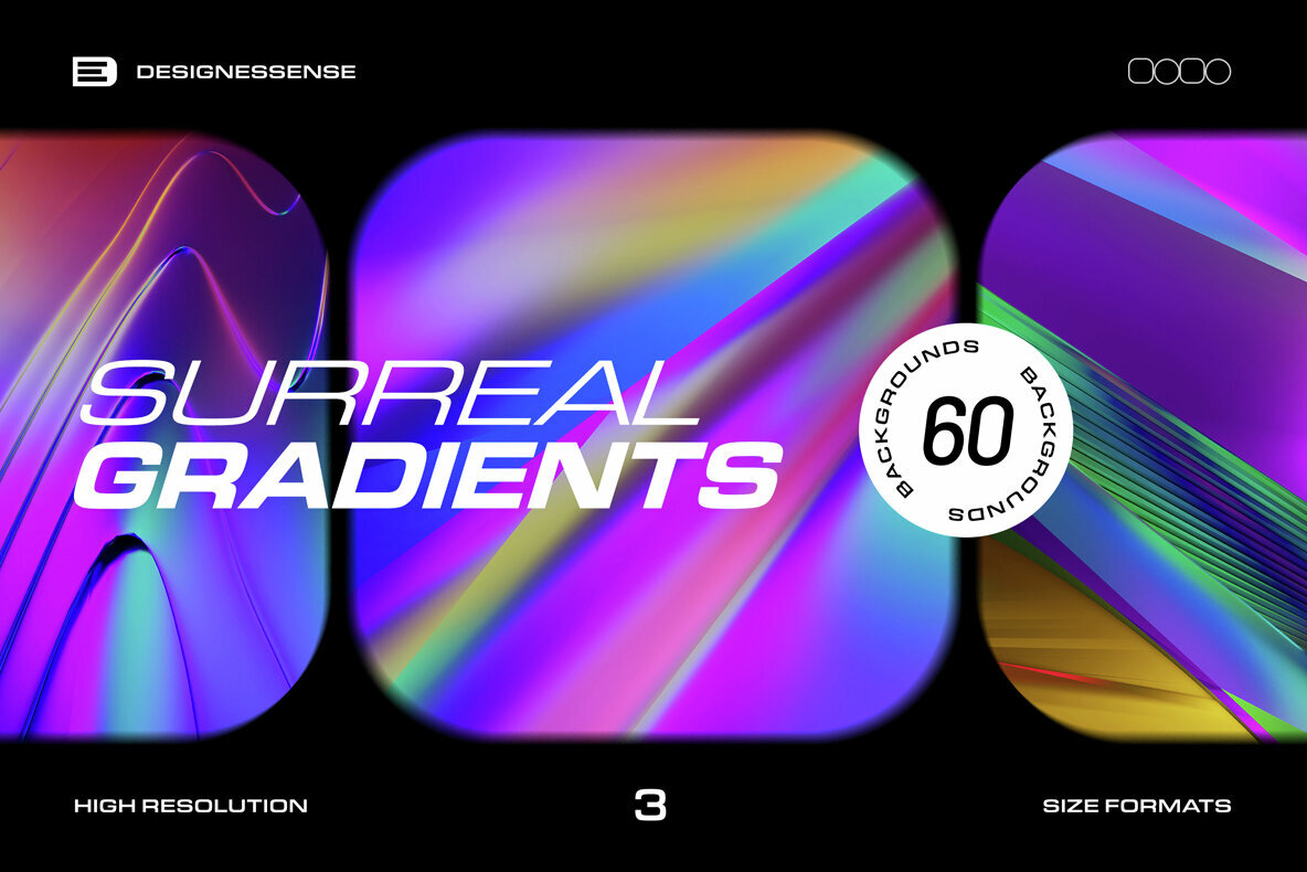 Surreal Gradients   60 Backgrounds 1