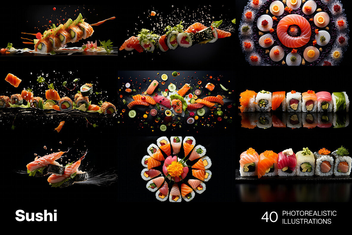 Sushi Art 3
