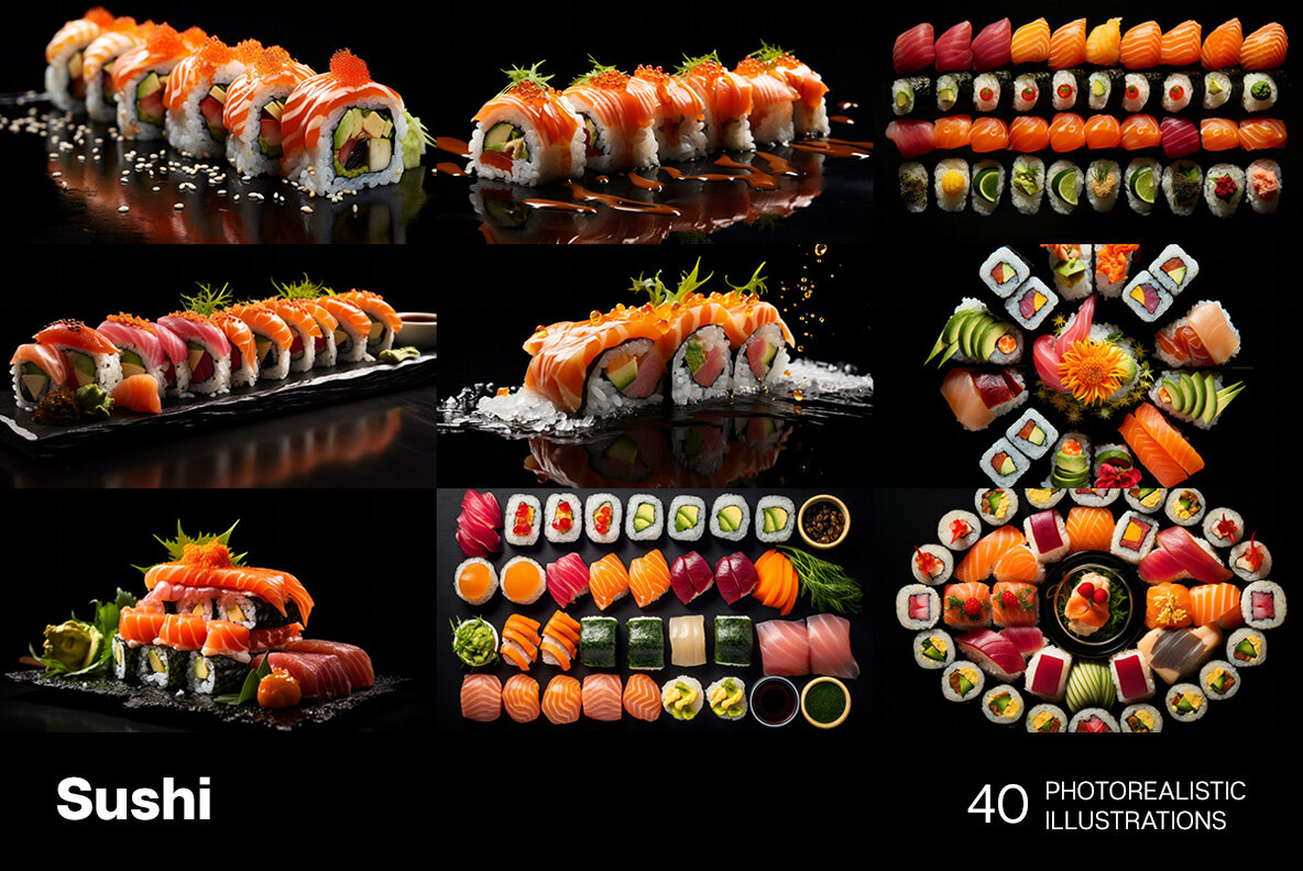 Sushi Art 5