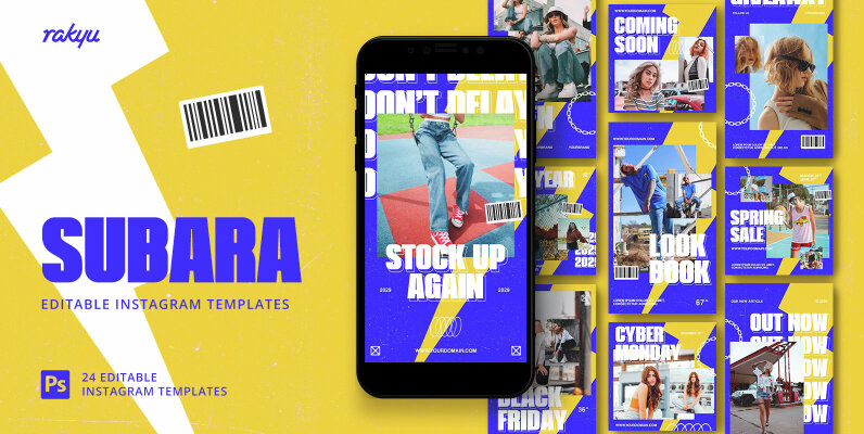 Subara   Instagram Templates