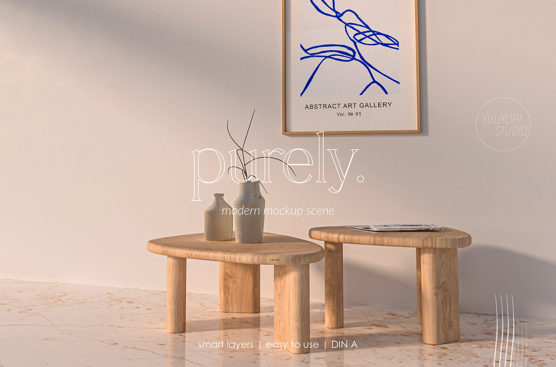 Purely    Frame Mockup Mini Set 1