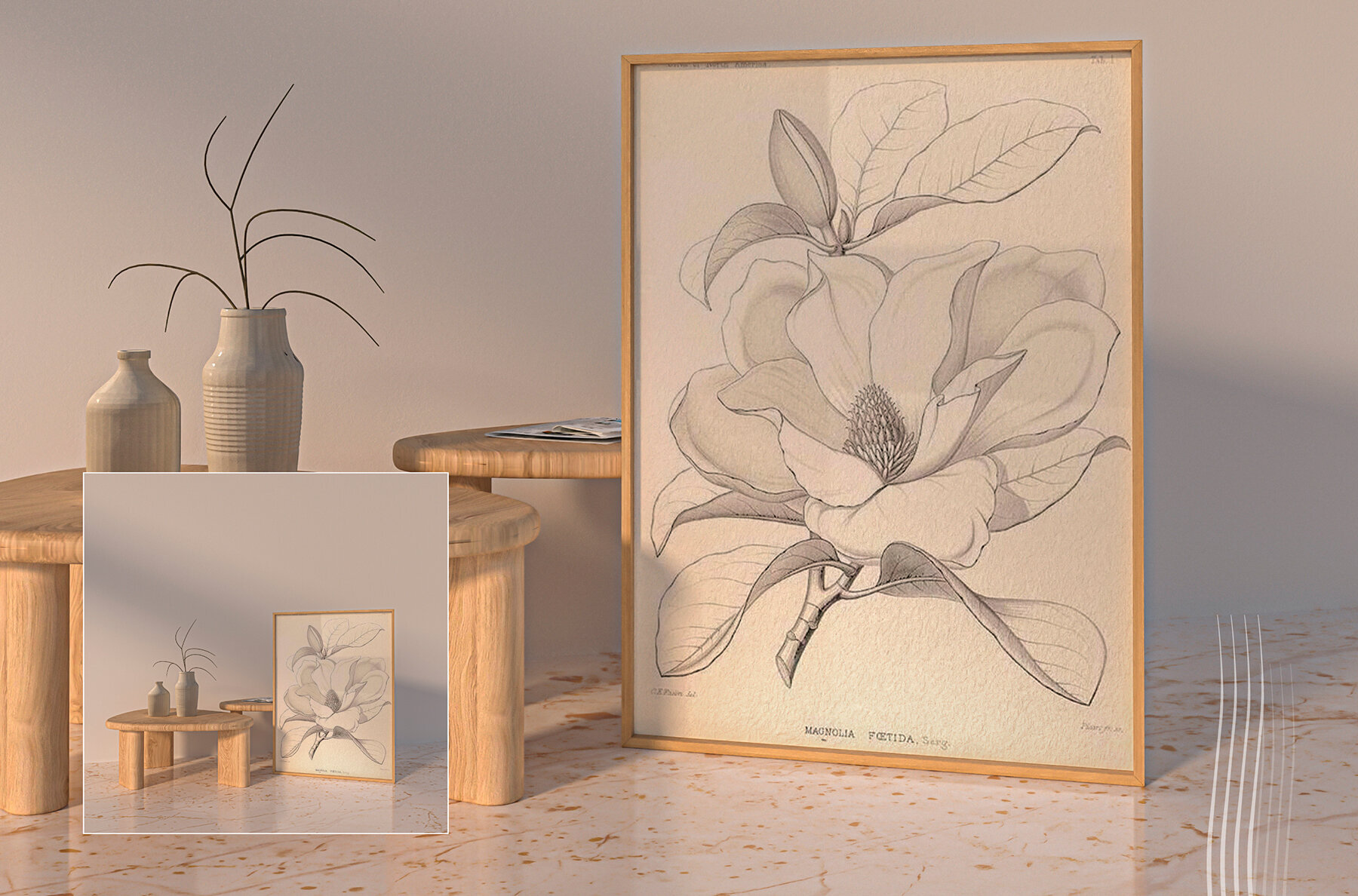 Purely    Frame Mockup Mini Set 3