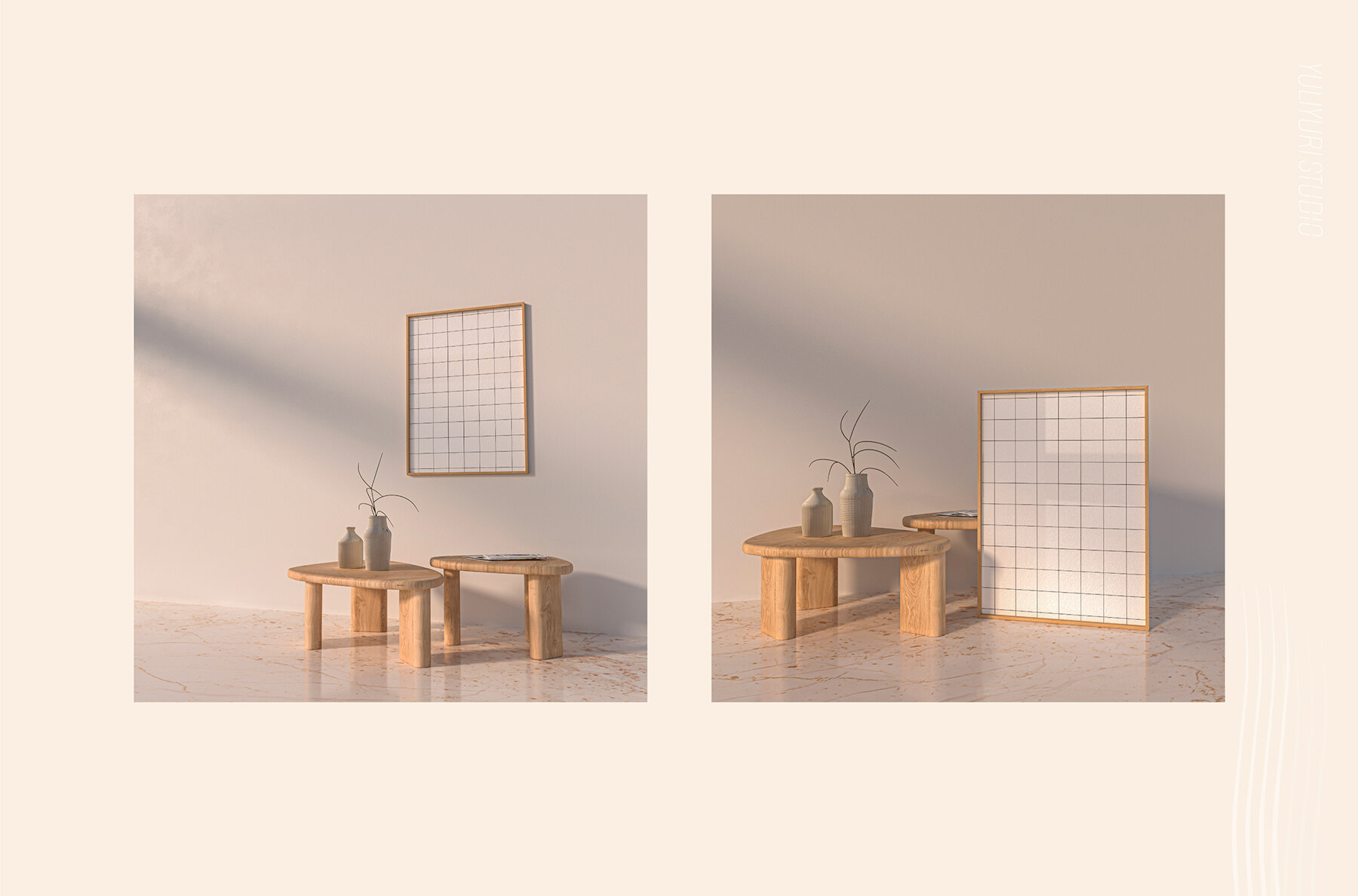 Purely    Frame Mockup Mini Set 6