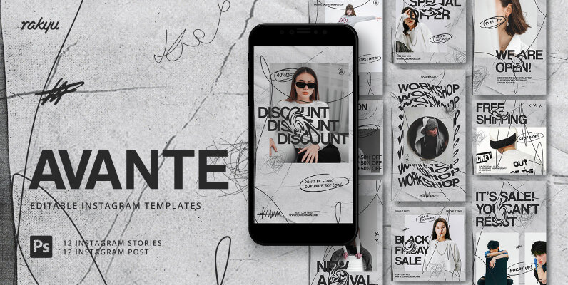 Avante   Instagram Templates