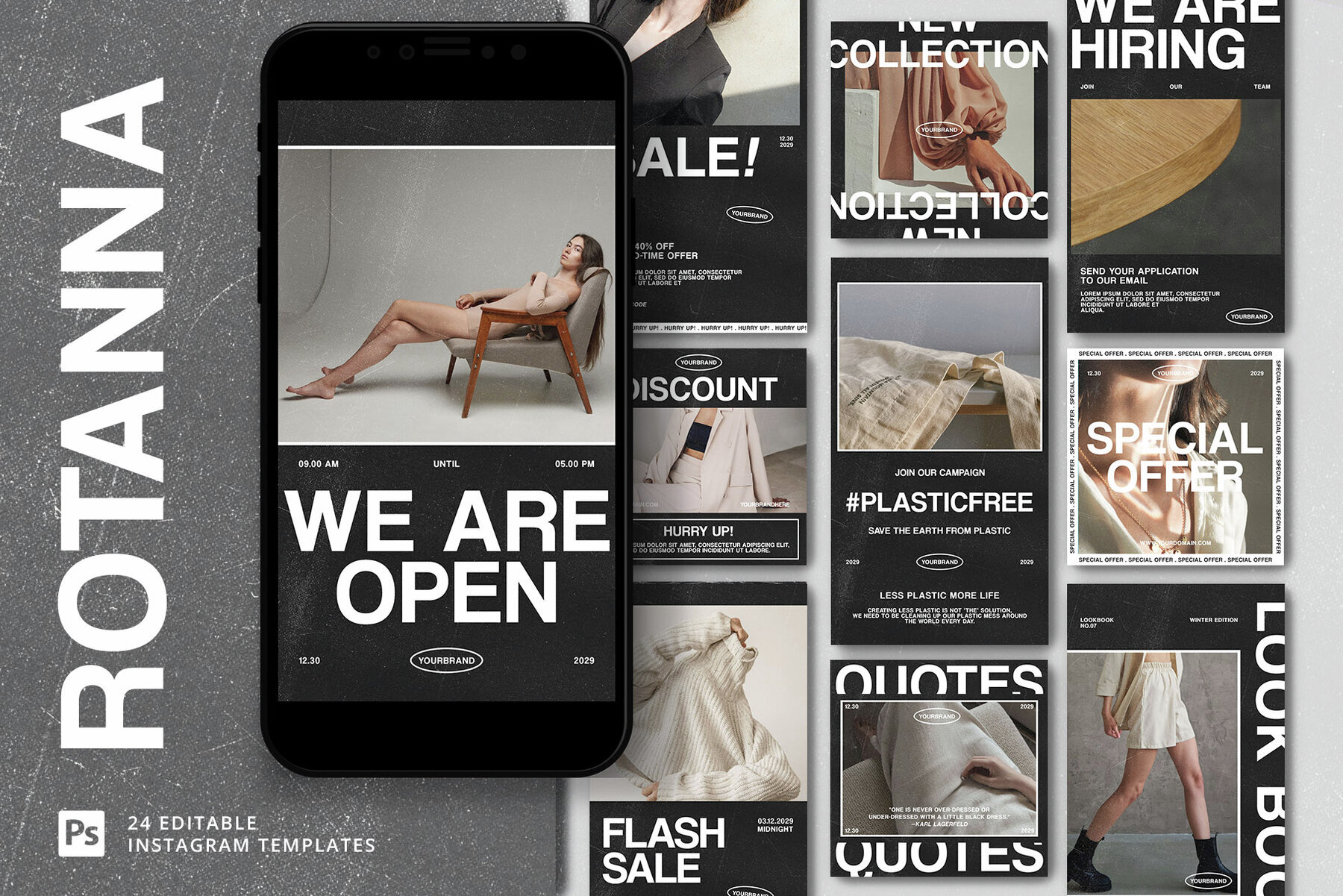 Rotanna   Instagram Templates 1