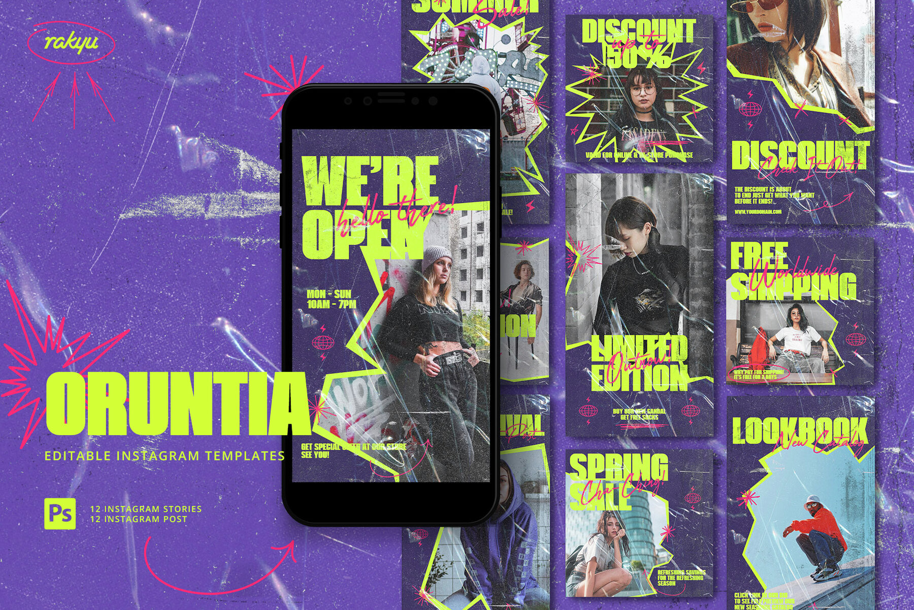 Oruntia   Instagram Templates 1