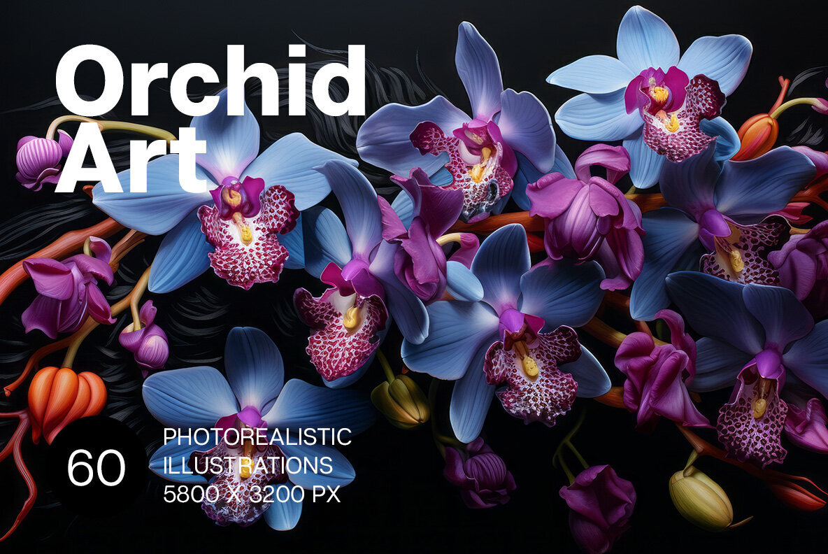 Orchid art 1