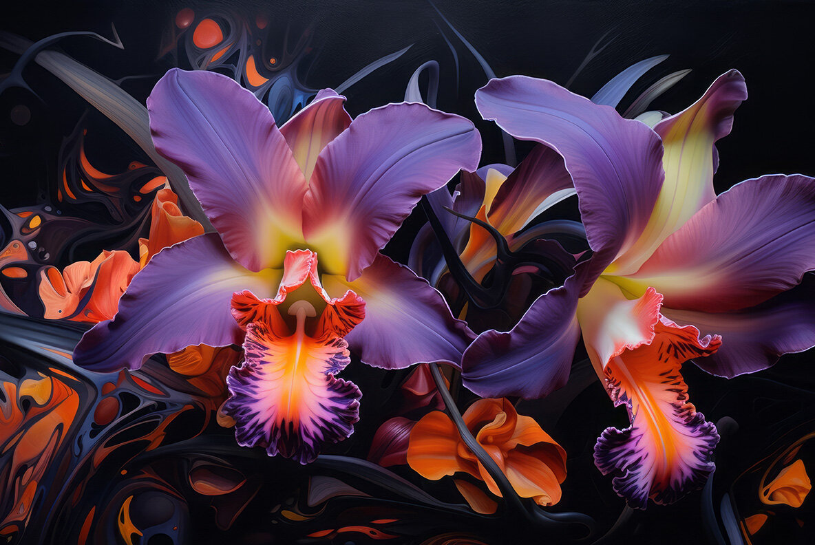 Orchid art 6