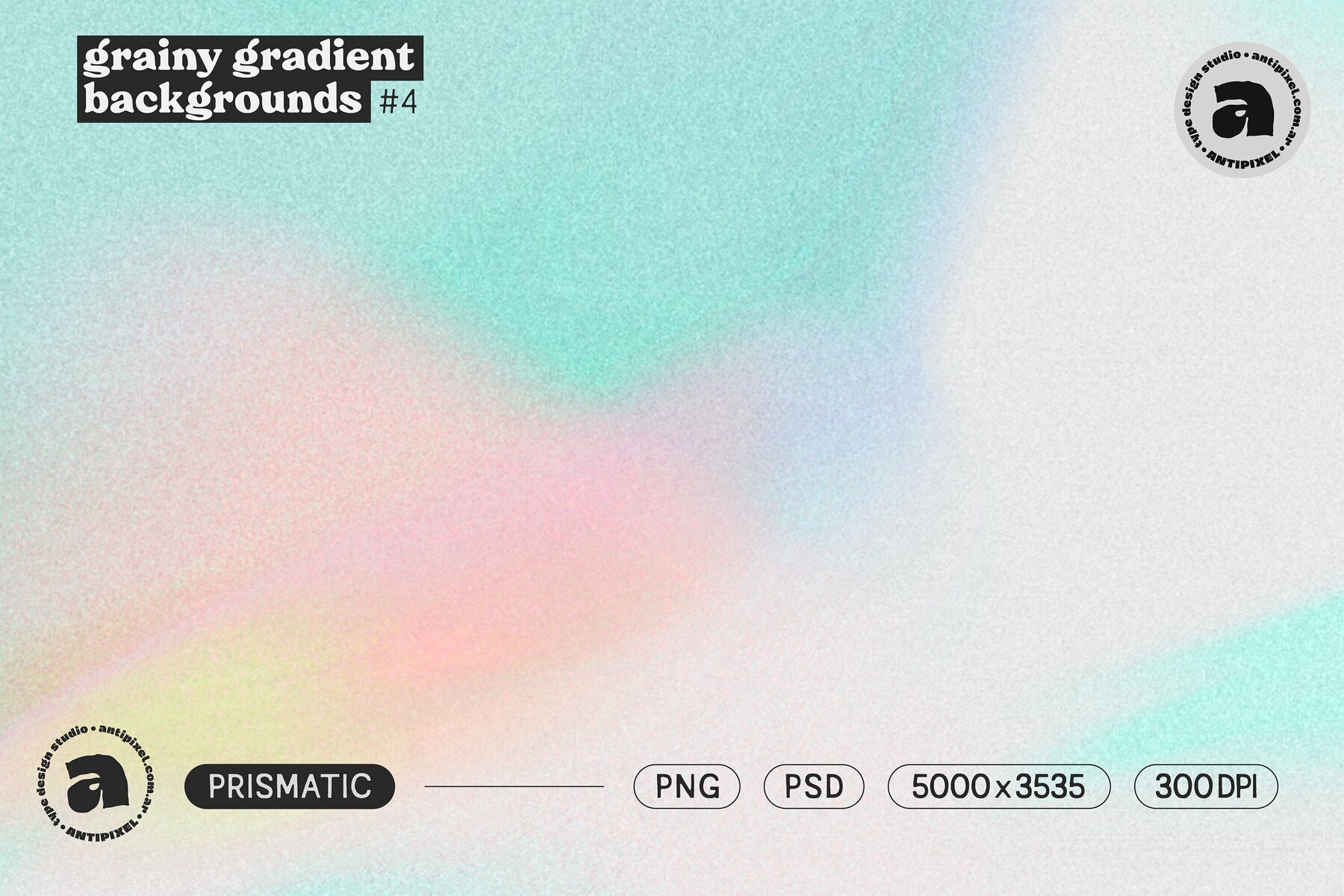 Grainy Gradient Backgrounds 4 3