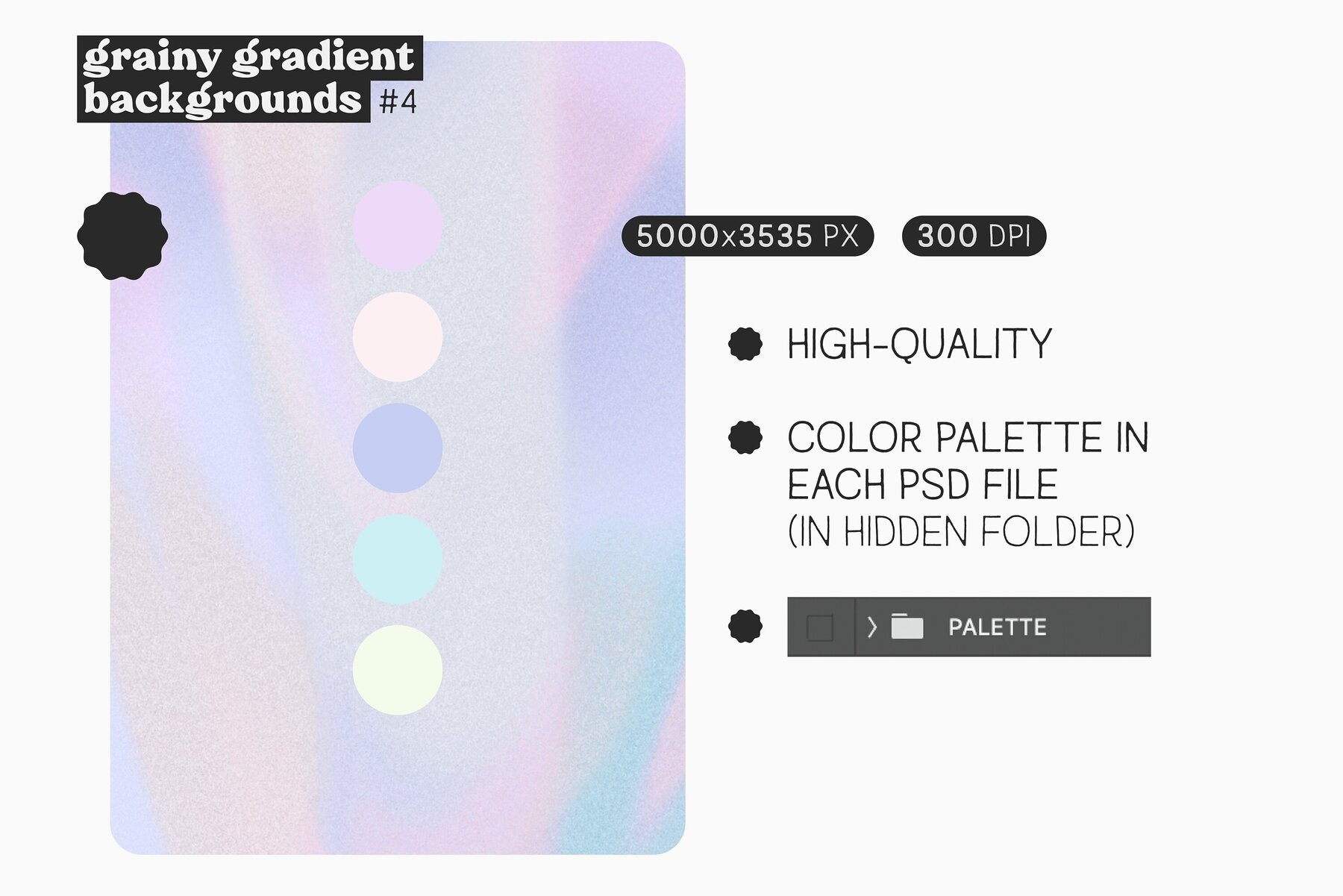 Grainy Gradient Backgrounds 4 4