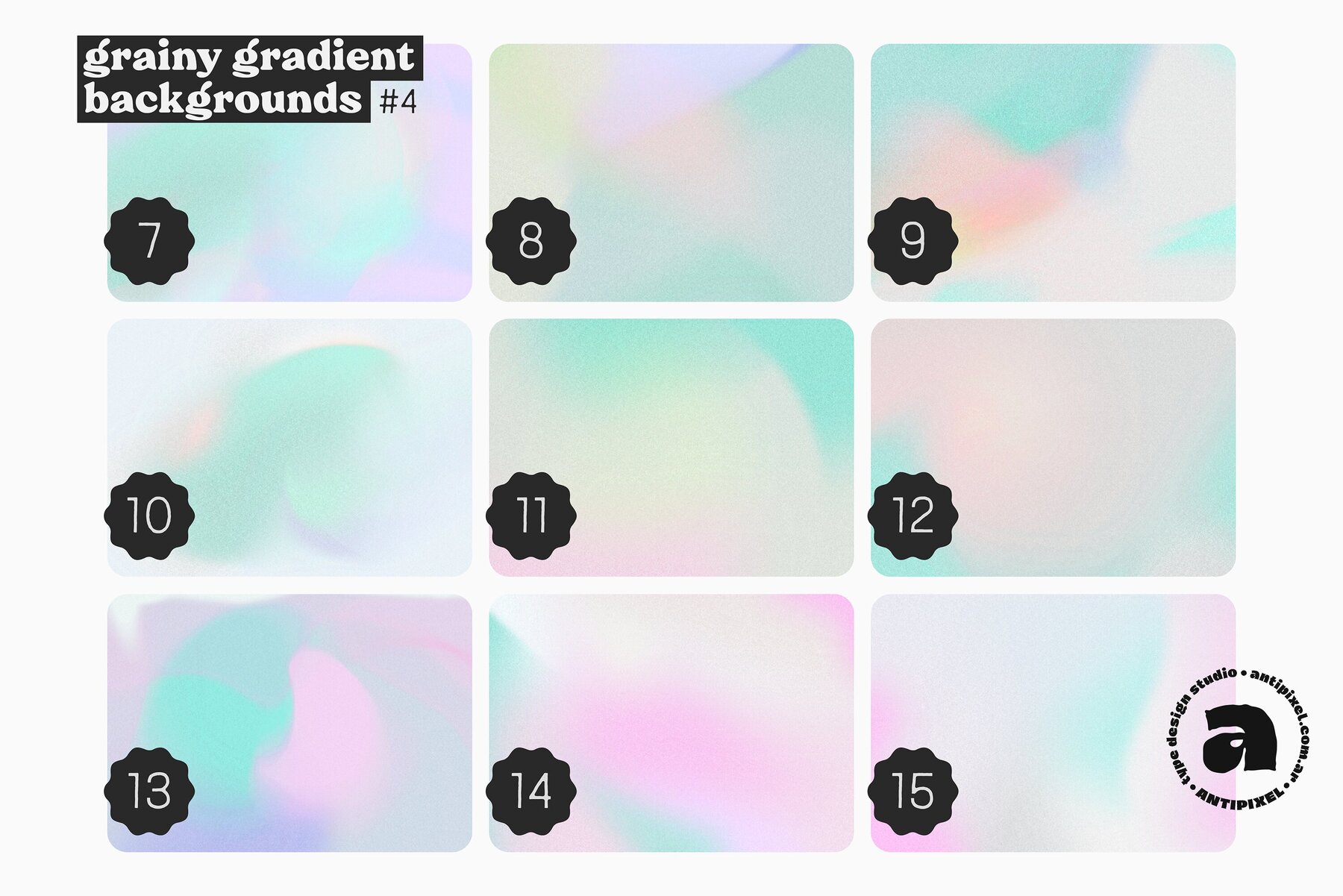 Grainy Gradient Backgrounds 4 10