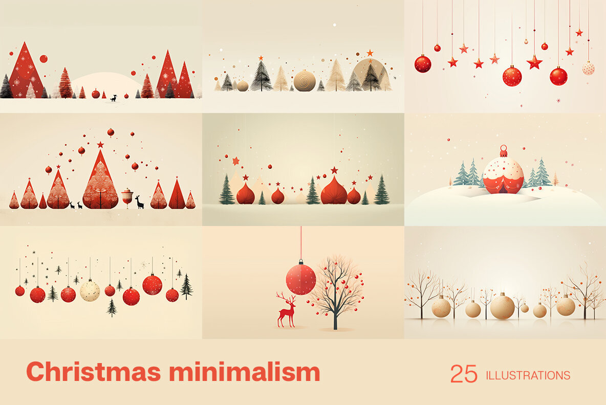 Christmas minimalism 2