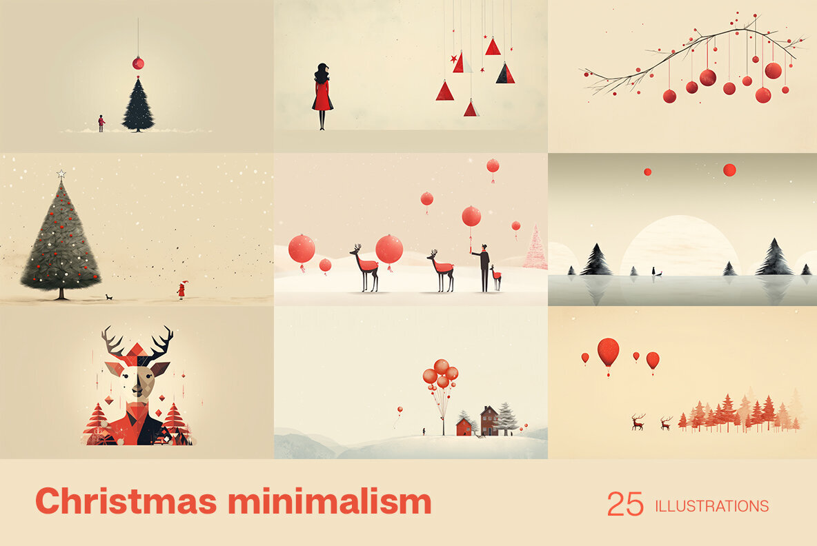 Christmas minimalism 3