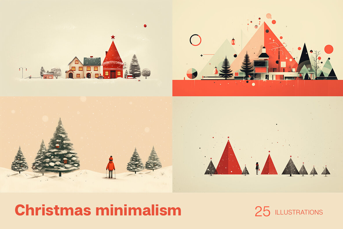 Christmas minimalism 4